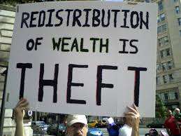 redistribution of wealth