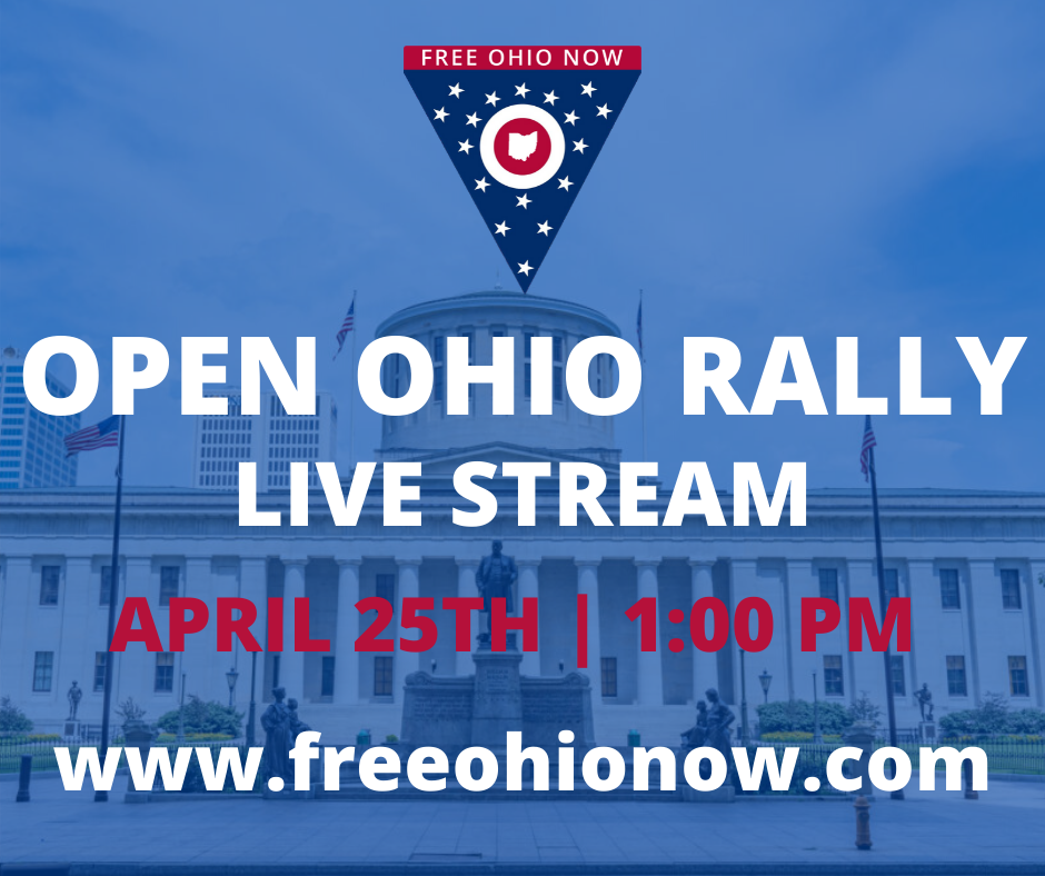 Open Ohio Rally Livestream Flyer