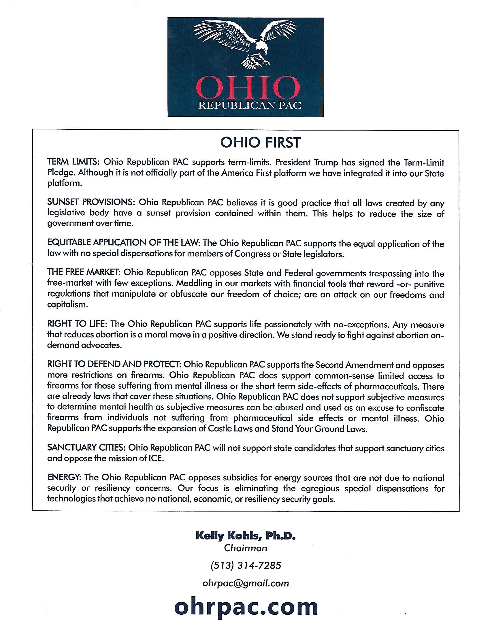 Oh Pac Introducing the Ohio Republican PAC – Lobbyists for Citizens
