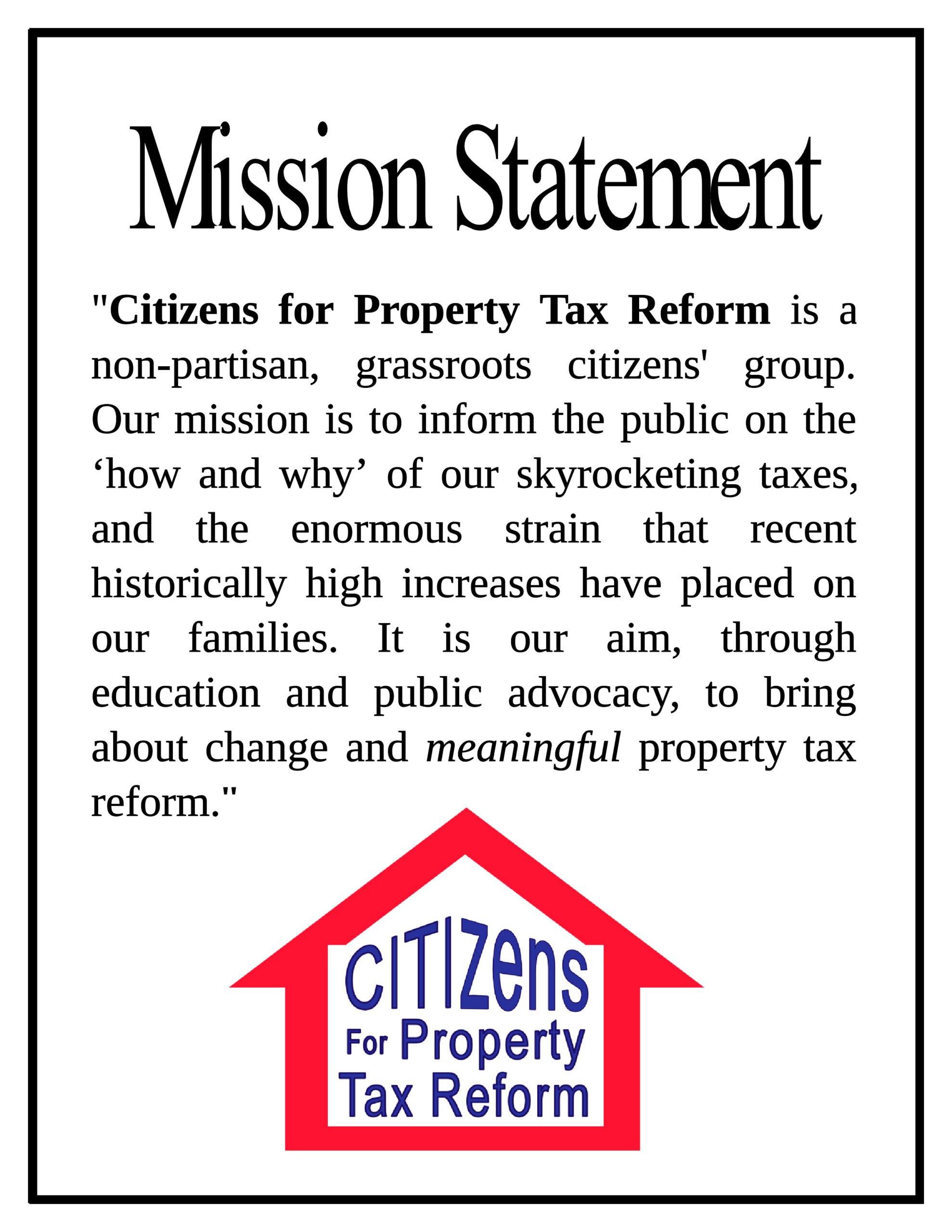 Citizens for Property Tax Reform – Lobbyists for Citizens